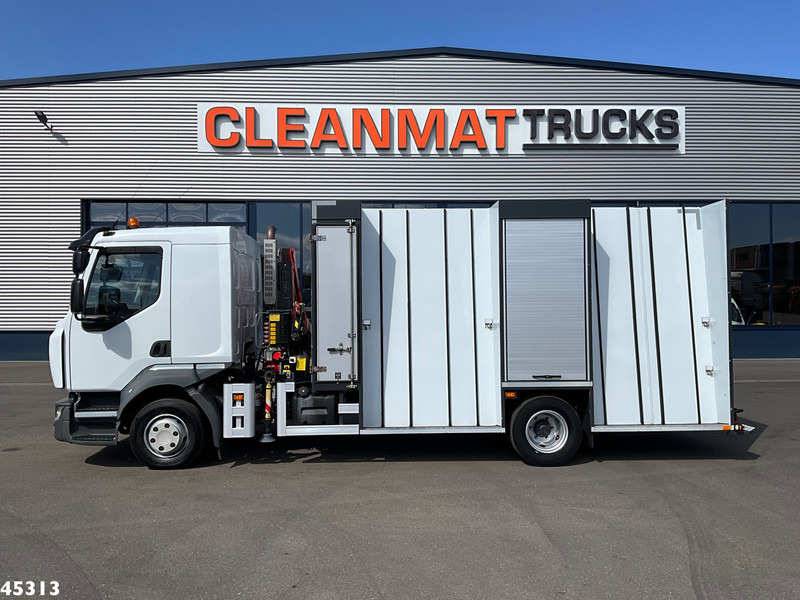 Renault D 220 Euro 6 Fassi 2,3 Tonmeter laadkraan Just 153.536 km! - Camion, Camion con gru: foto 3 Renault D 220 Euro 6 Fassi 2,3 Tonmeter laadkraan Just 153.536 km! - Camion, Camion con gru: foto 3