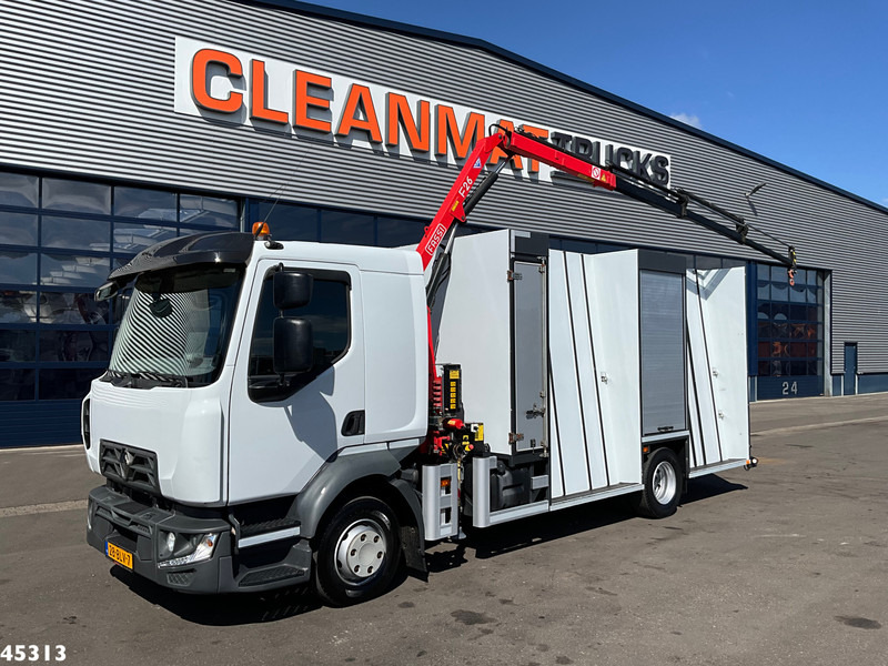 Renault D 220 Euro 6 Fassi 2,3 Tonmeter laadkraan Just 153.536 km! - Camion, Camion con gru: foto 1 Renault D 220 Euro 6 Fassi 2,3 Tonmeter laadkraan Just 153.536 km! - Camion, Camion con gru: foto 1