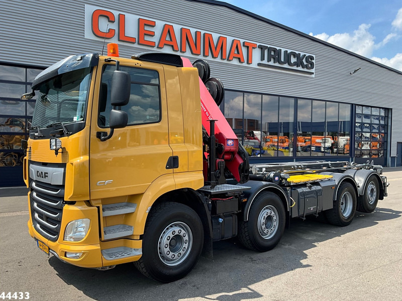 DAF DAF FAX CF 480 Euro 6 HMF 26 Tonmeter laadkraan - Camion con sistema di cavi, Camion con gru: foto 4 DAF DAF FAX CF 480 Euro 6 HMF 26 Tonmeter laadkraan - Camion con sistema di cavi, Camion con gru: foto 4