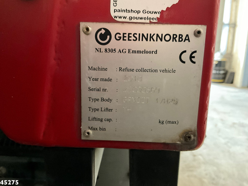 Leasing di DAF FAG 75 CF 250 Euro 5 Geesink 17m³ Just 178.701 km! DAF FAG 75 CF 250 Euro 5 Geesink 17m³ Just 178.701 km!: foto 20