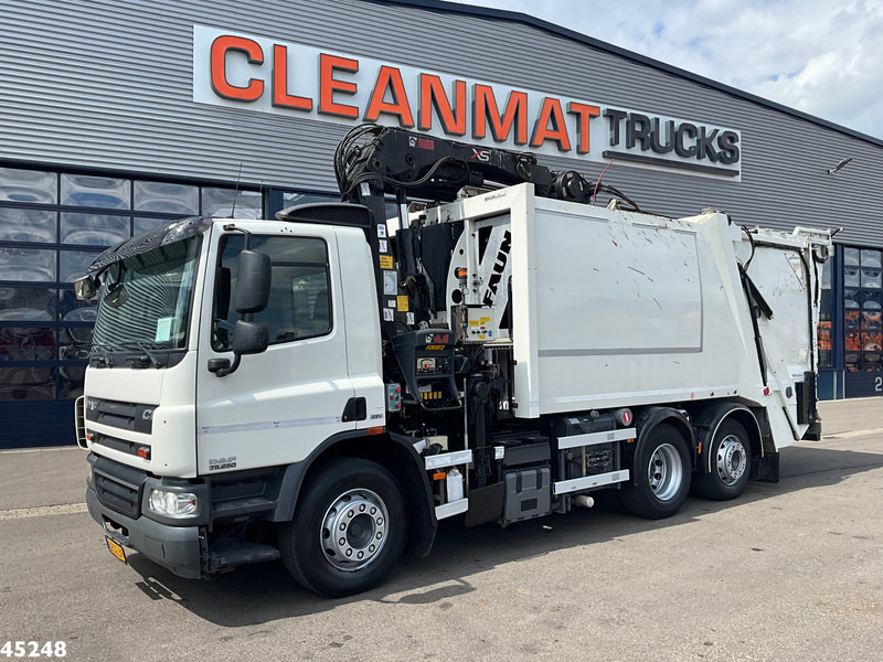 DAF FAN 75 CF 250 Hiab 21 Tonmeter laadkraan + weegsysteem - Camion immondizia: foto 2 DAF FAN 75 CF 250 Hiab 21 Tonmeter laadkraan + weegsysteem - Camion immondizia: foto 2