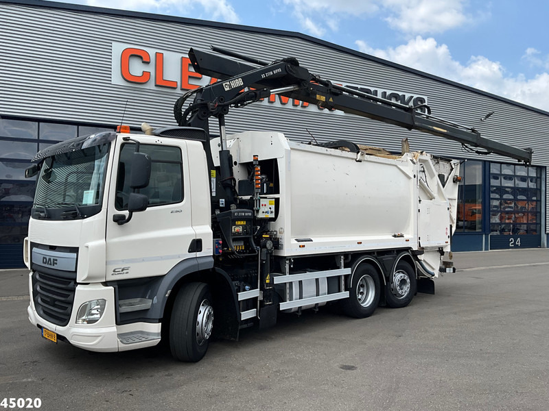 DAF FAN CF 290 Euro 6 Hiab 21 Tonmeter laadkraan - Camion immondizia: foto 1 DAF FAN CF 290 Euro 6 Hiab 21 Tonmeter laadkraan - Camion immondizia: foto 1