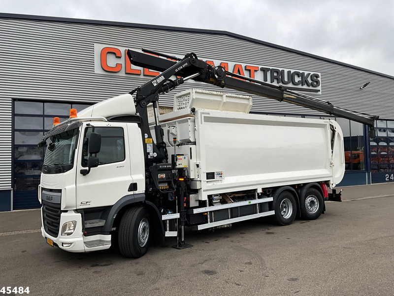 DAF FAN CF 290 Euro 6 Hiab 21 Tonmeter laadkraan - Camion immondizia: foto 1 DAF FAN CF 290 Euro 6 Hiab 21 Tonmeter laadkraan - Camion immondizia: foto 1