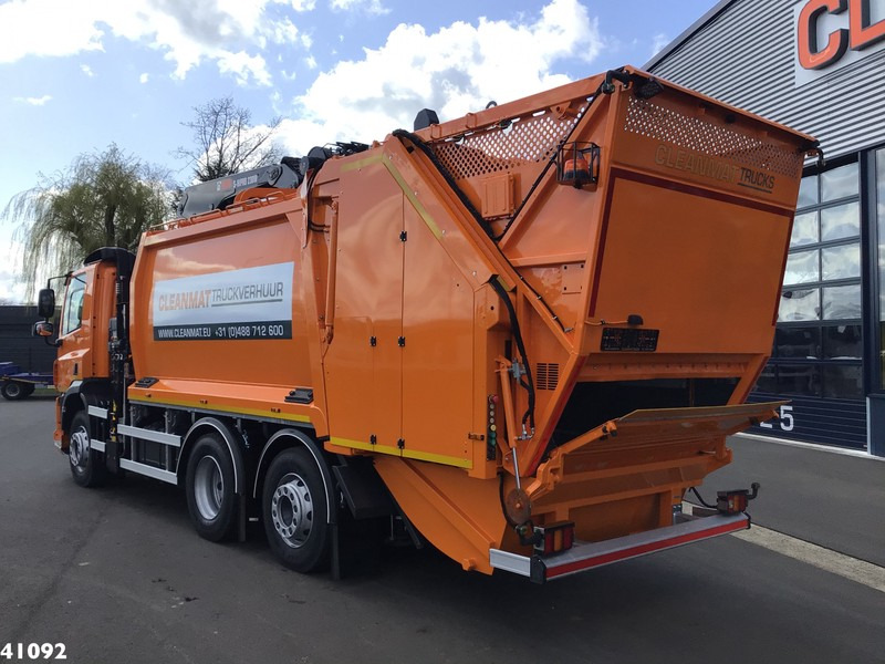 DAF FAN CF 340 Hiab 23 ton/meter laadkraan Welvaarts weighing system - Camion immondizia: foto 2 DAF FAN CF 340 Hiab 23 ton/meter laadkraan Welvaarts weighing system - Camion immondizia: foto 2