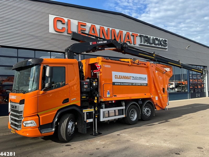 DAF FAN XD 340 Euro 6 Hiab 23 Tonmeter laadkraan - Camion immondizia: foto 1 DAF FAN XD 340 Euro 6 Hiab 23 Tonmeter laadkraan - Camion immondizia: foto 1