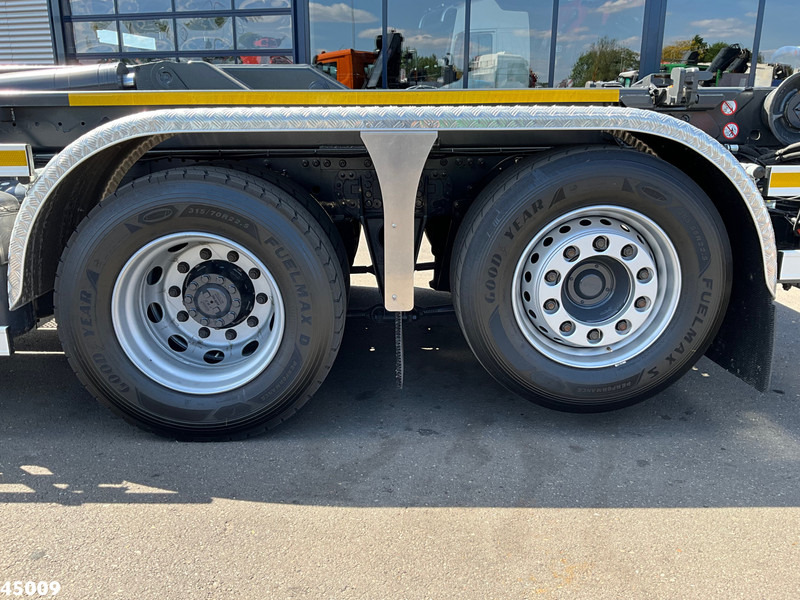 Autocarro scarrabile, Camion con gru DAF FAN XD 450 Euro 6 HMF 23 Tonmeter laadkraan: foto 14