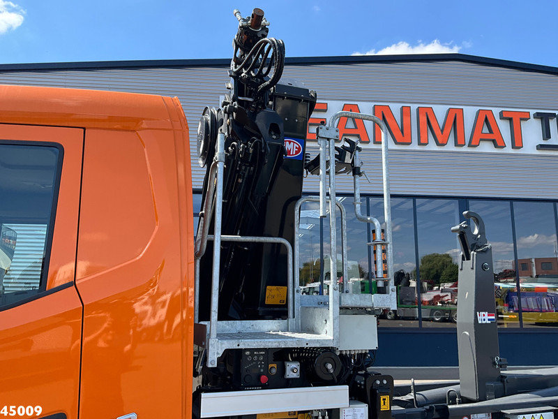 Autocarro scarrabile, Camion con gru DAF FAN XD 450 Euro 6 HMF 23 Tonmeter laadkraan: foto 11