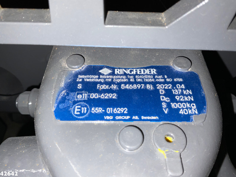 Autocarro scarrabile, Camion con gru DAF FAQ CF 430 HMF 28 Tonmeter laadkraan: foto 14