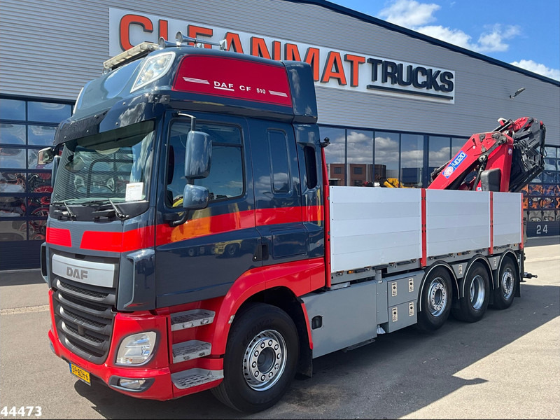 DAF FAQ CF 510 8x2 Euro 6 HMF 40 Tonmeter laadkraan + Fly-JIb - Camion con gru: foto 2 DAF FAQ CF 510 8x2 Euro 6 HMF 40 Tonmeter laadkraan + Fly-JIb - Camion con gru: foto 2