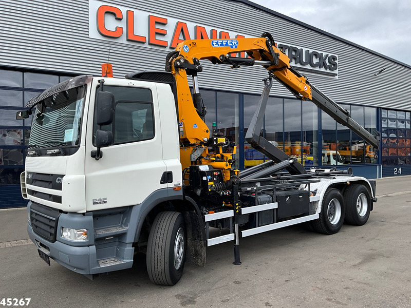 DAF FAS 85 CF 410 Effer 16 Tonmeter laadkraan - Autocarro scarrabile, Camion con gru: foto 1 DAF FAS 85 CF 410 Effer 16 Tonmeter laadkraan - Autocarro scarrabile, Camion con gru: foto 1
