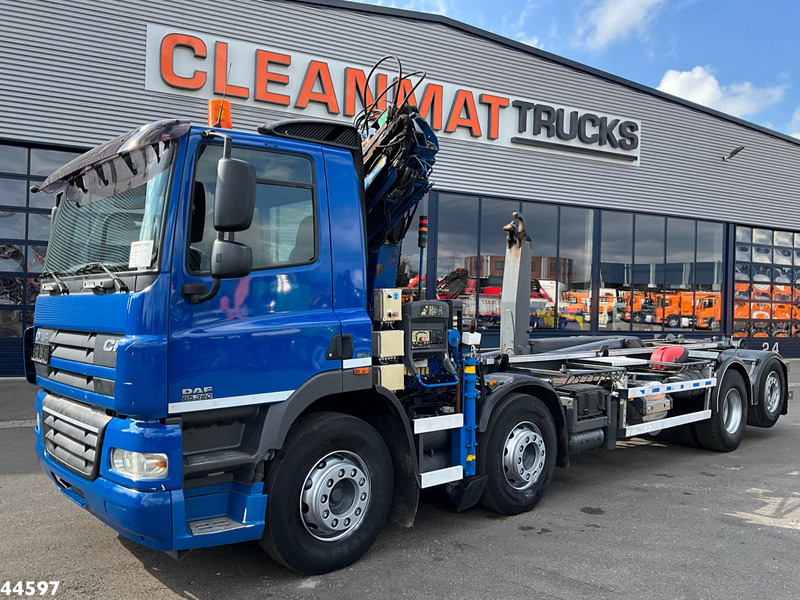 DAF FAX 85 CF 360 8x2 Euro 5 Hiab 16 Tonmeter laadkraan - Autocarro scarrabile, Camion con gru: foto 2 DAF FAX 85 CF 360 8x2 Euro 5 Hiab 16 Tonmeter laadkraan - Autocarro scarrabile, Camion con gru: foto 2