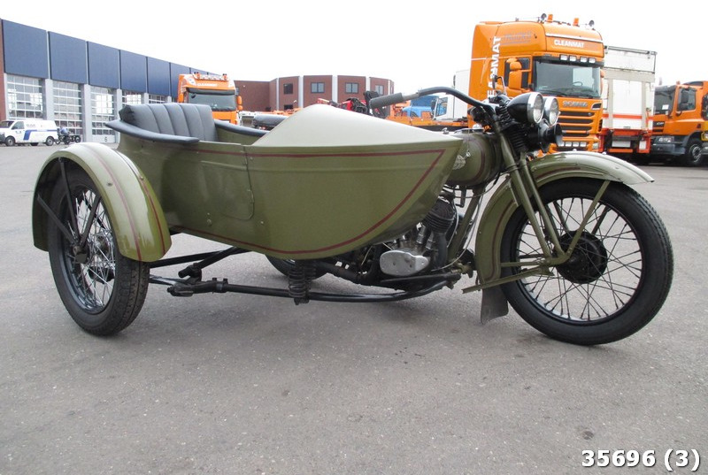 Harley-Davidson D 750 zijspan combinatie - Motocicletta: foto 3 Harley-Davidson D 750 zijspan combinatie - Motocicletta: foto 3