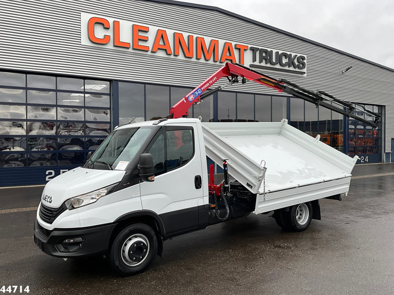 Iveco Daily 72C18 HMF laadkraan 3,4 Tonmeter laadkraan + Meiller 3-zijdige kipper New & Unused!! - Autocarro ribaltabile, Camion con gru: foto 2 Iveco Daily 72C18 HMF laadkraan 3,4 Tonmeter laadkraan + Meiller 3-zijdige kipper New & Unused!! - Autocarro ribaltabile, Camion con gru: foto 2
