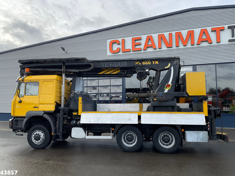 MAN F2000 6x6 Full Steel Manual Palfinger 68 Meter Dachdecker kran Just 54.133 km! - Camion con gru: foto 4 MAN F2000 6x6 Full Steel Manual Palfinger 68 Meter Dachdecker kran Just 54.133 km! - Camion con gru: foto 4