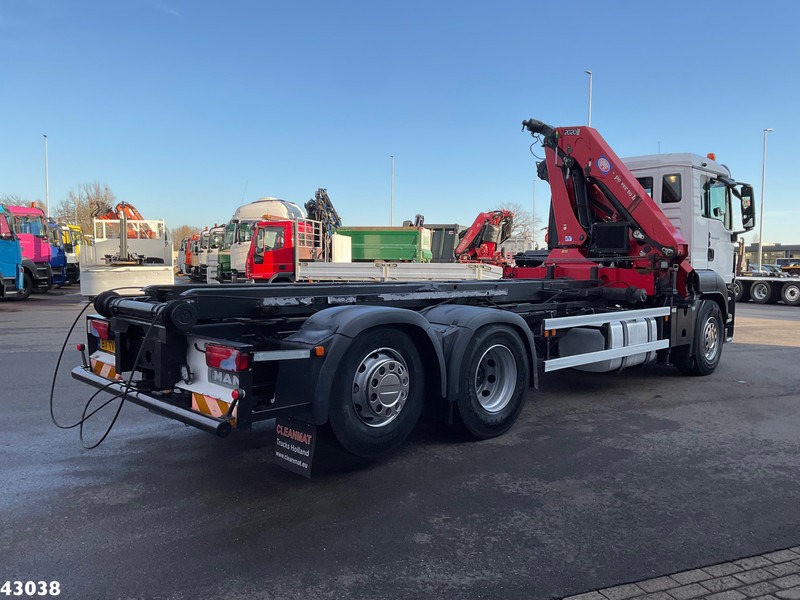 MAN TGS 26.320 HMF 20 Tonmeter laadkraan - Camion con sistema di cavi, Camion con gru: foto 4 MAN TGS 26.320 HMF 20 Tonmeter laadkraan - Camion con sistema di cavi, Camion con gru: foto 4