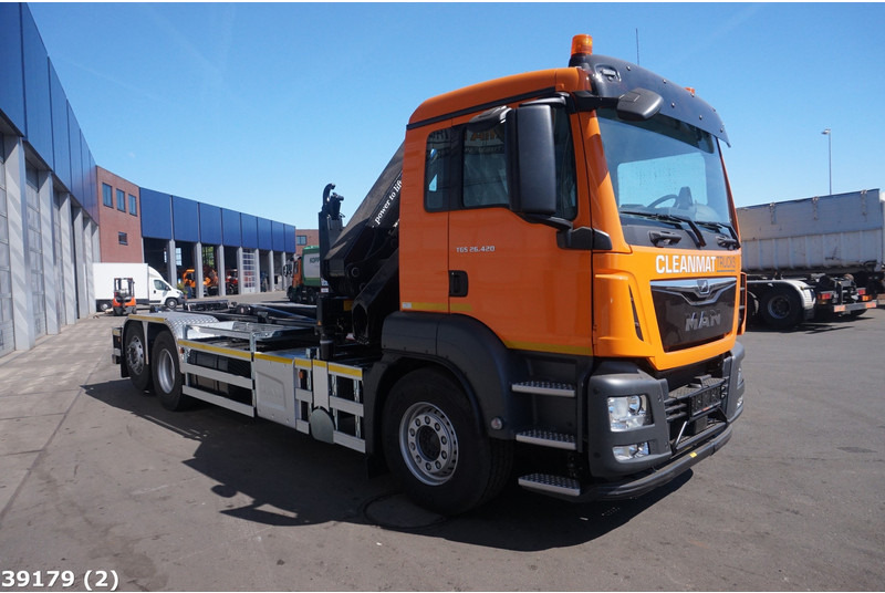 MAN TGS 26.420 HMF 21 Tonmeter laadkraan Just 170.296 km! - Autocarro scarrabile, Camion con gru: foto 3 MAN TGS 26.420 HMF 21 Tonmeter laadkraan Just 170.296 km! - Autocarro scarrabile, Camion con gru: foto 3
