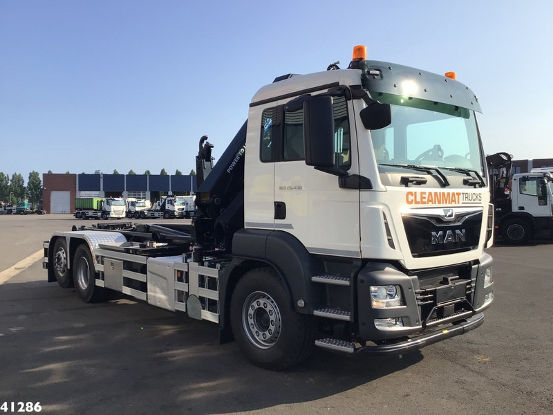 MAN TGS 26.430 HMF 23 ton/meter laadkraan - Autocarro scarrabile, Camion con gru: foto 4 MAN TGS 26.430 HMF 23 ton/meter laadkraan - Autocarro scarrabile, Camion con gru: foto 4