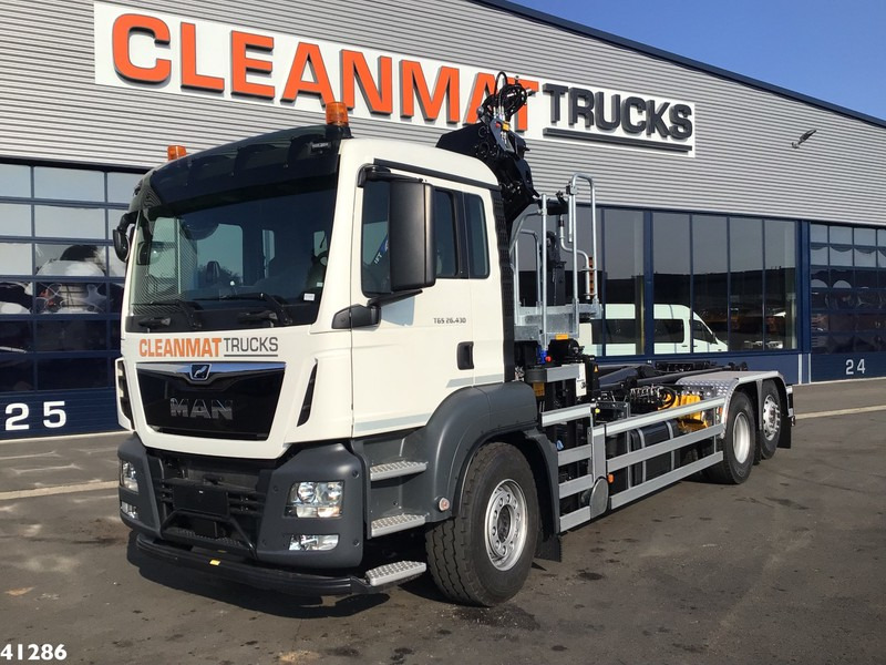 MAN TGS 26.430 HMF 23 ton/meter laadkraan - Autocarro scarrabile, Camion con gru: foto 5 MAN TGS 26.430 HMF 23 ton/meter laadkraan - Autocarro scarrabile, Camion con gru: foto 5