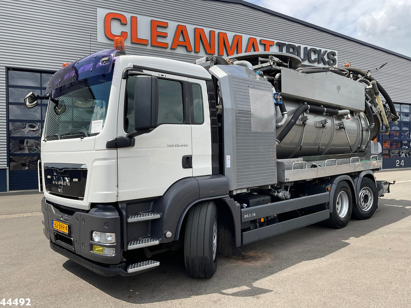 MAN TGS 28.440 FFG Flensburger 12,5m³ Saug/Spul combi Waterrecycling - Autospurgo: foto 2 MAN TGS 28.440 FFG Flensburger 12,5m³ Saug/Spul combi Waterrecycling - Autospurgo: foto 2