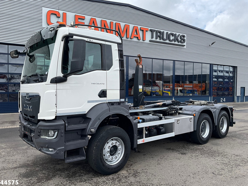 MAN TGS 33.470 6x4 Euro 6 Full Steel AJK 20 Ton haakarmsysteem - Autocarro scarrabile: foto 2 MAN TGS 33.470 6x4 Euro 6 Full Steel AJK 20 Ton haakarmsysteem - Autocarro scarrabile: foto 2