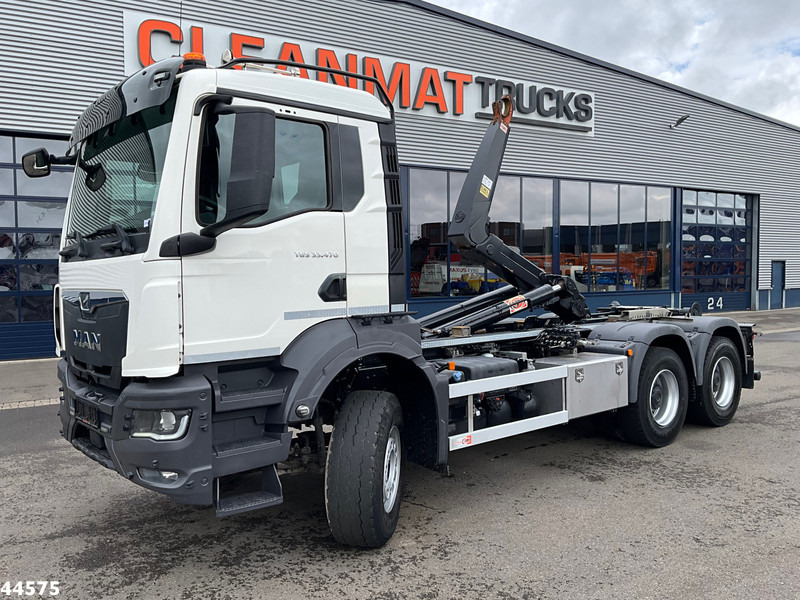 MAN TGS 33.470 6x4 Euro 6 Full Steel AJK 20 Ton haakarmsysteem - Autocarro scarrabile: foto 1 MAN TGS 33.470 6x4 Euro 6 Full Steel AJK 20 Ton haakarmsysteem - Autocarro scarrabile: foto 1