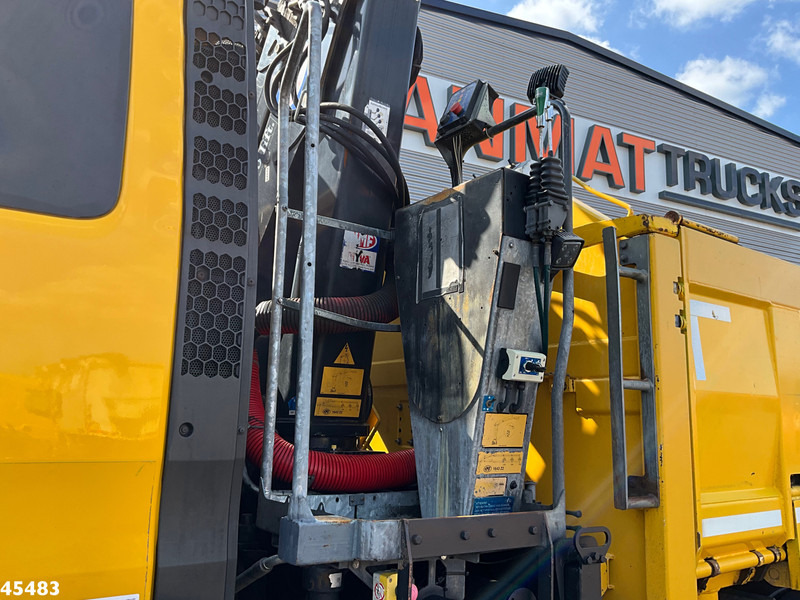 Autocarro ribaltabile, Camion con gru MAN TGS 35.400 8x4 Manual HMF 16 Tm Z-kraan: foto 9