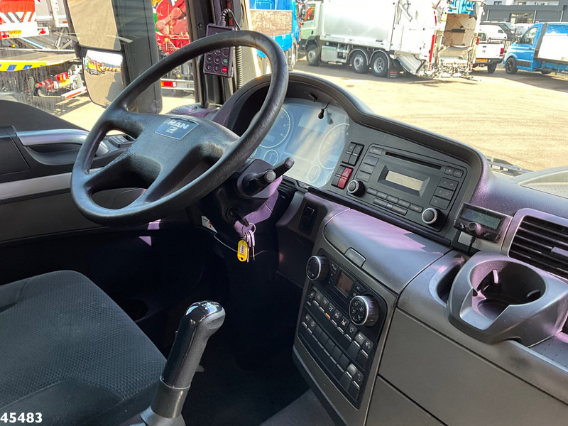 Autocarro ribaltabile, Camion con gru MAN TGS 35.400 8x4 Manual HMF 16 Tm Z-kraan: foto 15