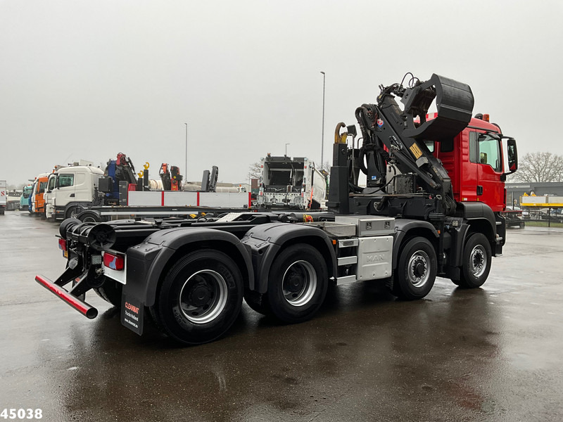 MAN TGS 35.400 8x6 Euro 6 HMF 16 Tonmeter Z-kraan - Autocarro scarrabile, Camion con gru: foto 4 MAN TGS 35.400 8x6 Euro 6 HMF 16 Tonmeter Z-kraan - Autocarro scarrabile, Camion con gru: foto 4