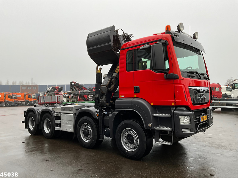 MAN TGS 35.400 8x6 Euro 6 HMF 16 Tonmeter Z-kraan - Autocarro scarrabile, Camion con gru: foto 3 MAN TGS 35.400 8x6 Euro 6 HMF 16 Tonmeter Z-kraan - Autocarro scarrabile, Camion con gru: foto 3