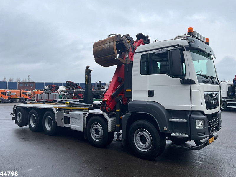 MAN TGS 35.460 10x4 Euro 6 Palfinger 20 Tonmeter Z-kraan - Autocarro scarrabile, Camion con gru: foto 5 MAN TGS 35.460 10x4 Euro 6 Palfinger 20 Tonmeter Z-kraan - Autocarro scarrabile, Camion con gru: foto 5