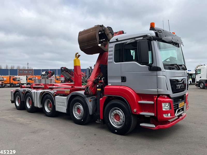 MAN TGS 41.440 10x4 Euro 6 Palfinger 17 Tonmeter Z-kraan - Autocarro scarrabile, Camion con gru: foto 5 MAN TGS 41.440 10x4 Euro 6 Palfinger 17 Tonmeter Z-kraan - Autocarro scarrabile, Camion con gru: foto 5
