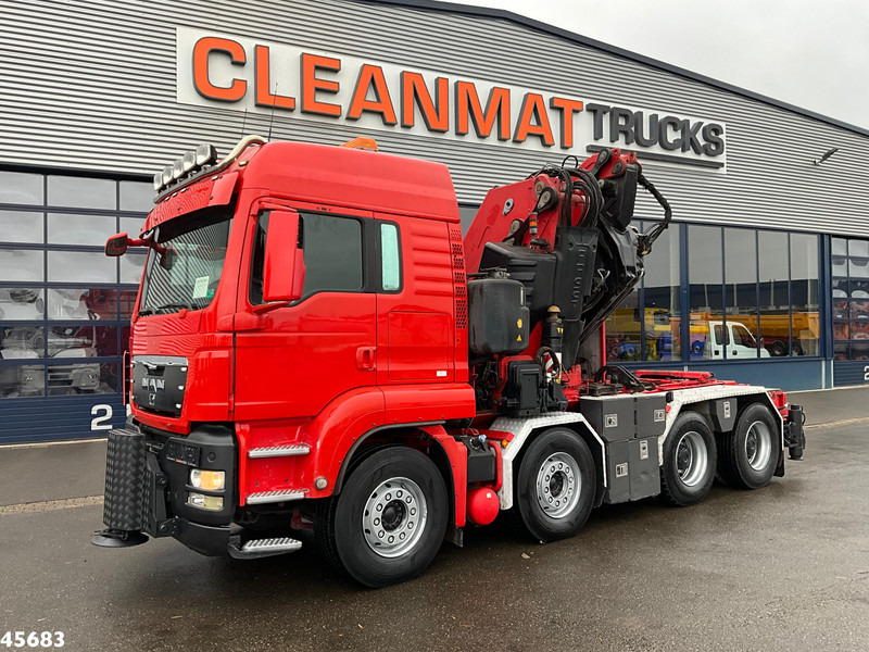 MAN TGS 41.480 8x4 ZF Intarder Fassi 130 Tonmeter laadkraan + Fly-JIb - Camion con gru: foto 2 MAN TGS 41.480 8x4 ZF Intarder Fassi 130 Tonmeter laadkraan + Fly-JIb - Camion con gru: foto 2