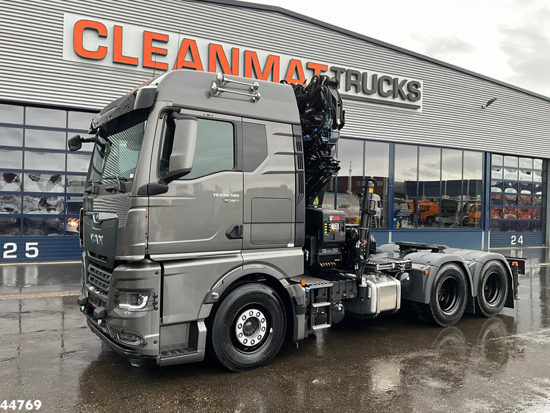 MAN TGX 26.580 6x4 Euro 6 Retarder Hiab 30 Tonmeter laadkraan + Fly-jib New and Unused! - Camion con gru: foto 2 MAN TGX 26.580 6x4 Euro 6 Retarder Hiab 30 Tonmeter laadkraan + Fly-jib New and Unused! - Camion con gru: foto 2