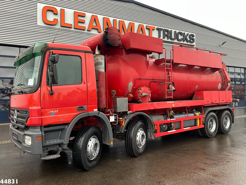 Mercedes-Benz Actros 4141 8x4 RVS Naaktgeboren drogestoffen Just 99.291 km! - Autospurgo: foto 5 Mercedes-Benz Actros 4141 8x4 RVS Naaktgeboren drogestoffen Just 99.291 km! - Autospurgo: foto 5