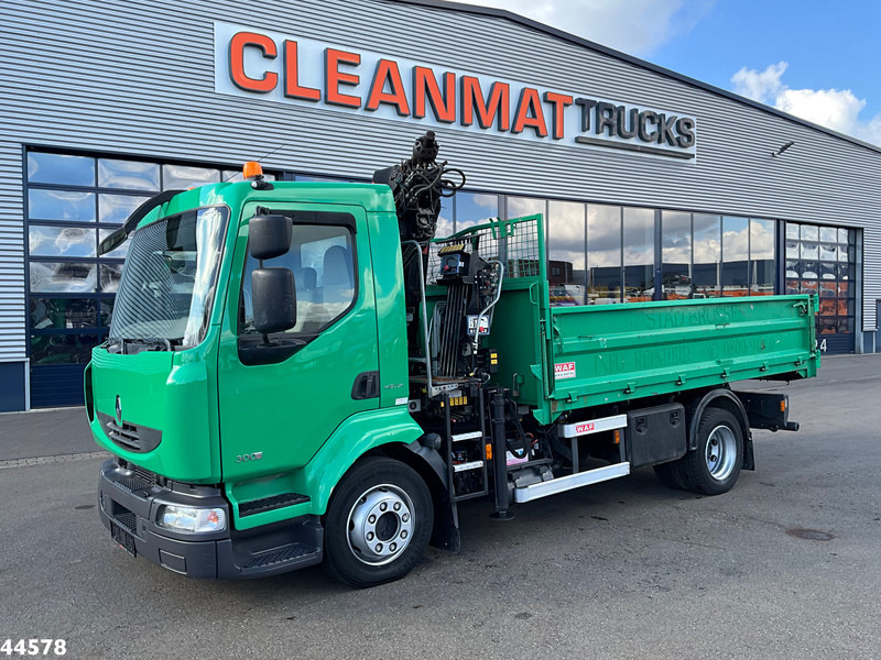 Renault Midlum 300.12 Manual Hiab 8 Tonmeter laadkraan Just 81.549 km! - Autocarro ribaltabile, Camion con gru: foto 3 Renault Midlum 300.12 Manual Hiab 8 Tonmeter laadkraan Just 81.549 km! - Autocarro ribaltabile, Camion con gru: foto 3