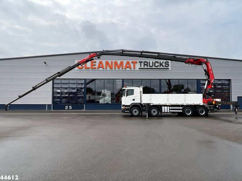 Scania G 450 8x4 Euro 6 Fassi 66 Tonmeter laadkraan + Fly-jib Just 176.555 Km! - Camion con gru: foto 1 Scania G 450 8x4 Euro 6 Fassi 66 Tonmeter laadkraan + Fly-jib Just 176.555 Km! - Camion con gru: foto 1
