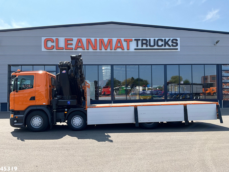 Scania G 450 Euro 6 HMF 60 Tonmeter laadkraan + Fly-Jib - Camion con gru: foto 4 Scania G 450 Euro 6 HMF 60 Tonmeter laadkraan + Fly-Jib - Camion con gru: foto 4