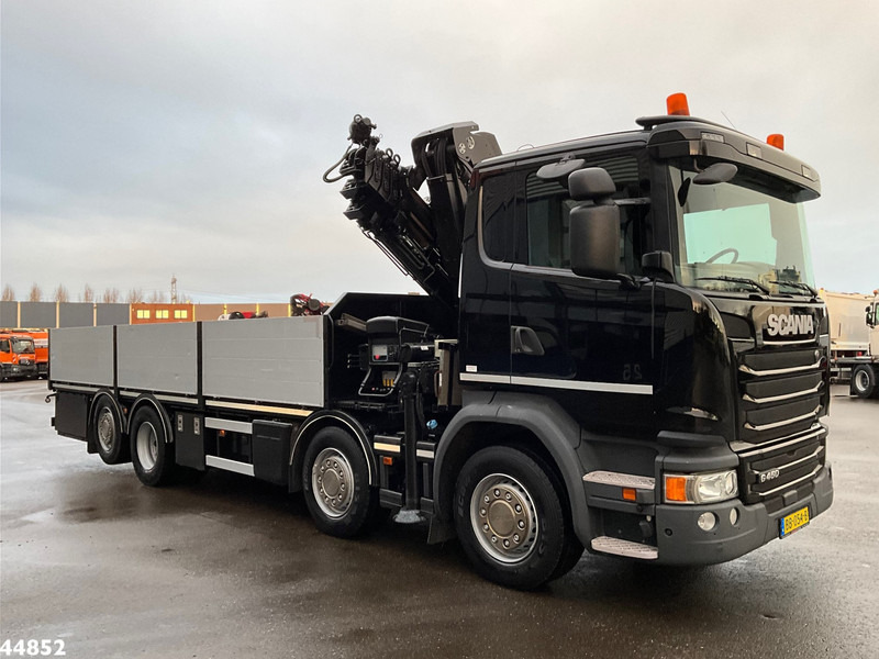 Scania G 450 Euro 6 Hiab 28 Tonmeter laadkraan - Camion con gru: foto 5 Scania G 450 Euro 6 Hiab 28 Tonmeter laadkraan - Camion con gru: foto 5
