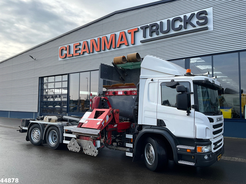 Scania P 280 6x2 Euro 6 VDL Translift zijlader Just 159.334 km! - Camion immondizia: foto 1 Scania P 280 6x2 Euro 6 VDL Translift zijlader Just 159.334 km! - Camion immondizia: foto 1