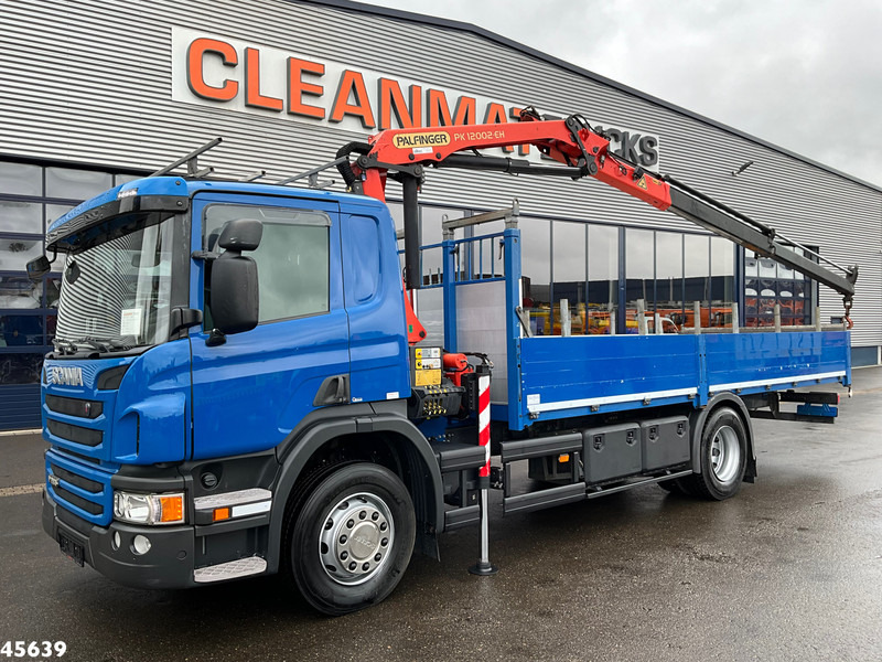 Scania P 280 Euro 6 Palfinger 12 Tonmeter laadkraan - Camion con gru: foto 1 Scania P 280 Euro 6 Palfinger 12 Tonmeter laadkraan - Camion con gru: foto 1