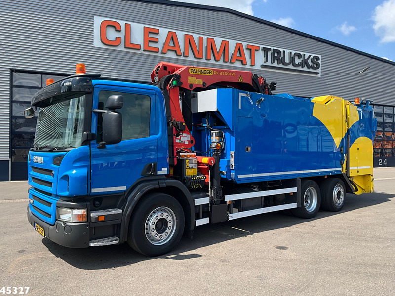 Scania P 280 Geesink / VSA Palfinger 23 Tonmeter laadkraan - Camion immondizia: foto 2 Scania P 280 Geesink / VSA Palfinger 23 Tonmeter laadkraan - Camion immondizia: foto 2