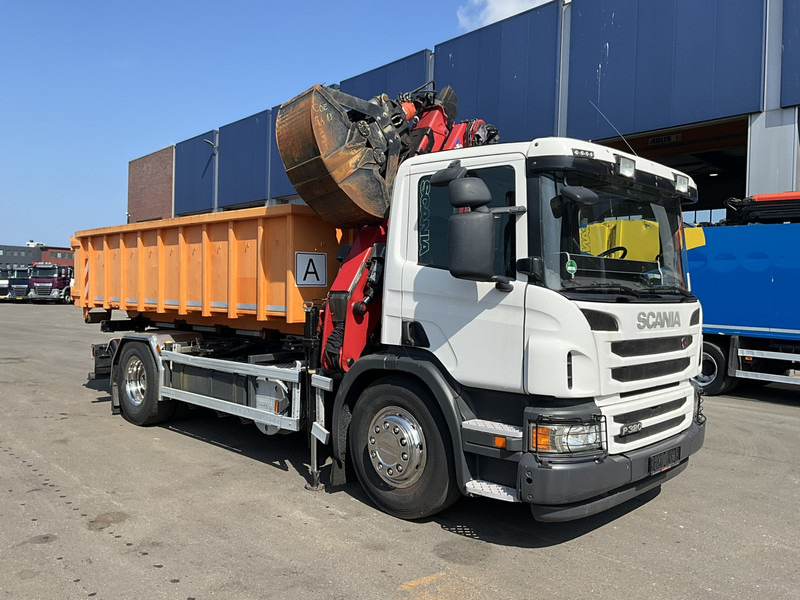 Scania P 320 HMF 12 Tonmeter Z-kraan + Kipper 11m³ - Autocarro ribaltabile, Camion con gru: foto 5 Scania P 320 HMF 12 Tonmeter Z-kraan + Kipper 11m³ - Autocarro ribaltabile, Camion con gru: foto 5