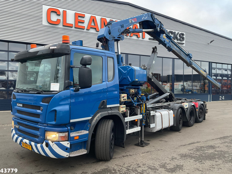 Scania P 360 8x2 Hiab 21 Tonmeter laadkraan - Autocarro scarrabile, Camion con gru: foto 1 Scania P 360 8x2 Hiab 21 Tonmeter laadkraan - Autocarro scarrabile, Camion con gru: foto 1