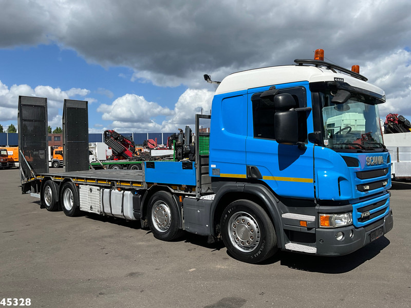 Scania P 410 8x2 Euro 6 Retarder Autotransporter met hydraulische oprijrampen - Autocarro trasporto automezzi: foto 4 Scania P 410 8x2 Euro 6 Retarder Autotransporter met hydraulische oprijrampen - Autocarro trasporto automezzi: foto 4