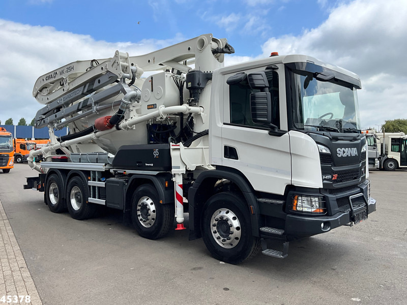 Scania P 450 XT 8x4 Euro 6 Retarder CIFA 7m³ Mixer + Pumi Pump 25 m³ NEW AND UNUSED! - Autobetoniera: foto 3 Scania P 450 XT 8x4 Euro 6 Retarder CIFA 7m³ Mixer + Pumi Pump 25 m³ NEW AND UNUSED! - Autobetoniera: foto 3