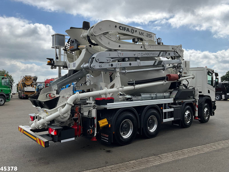Scania P 450 XT 8x4 Euro 6 Retarder CIFA 7m³ Mixer + Pumi Pump 25 m³ NEW & UNUSED! - Autobetoniera: foto 4 Scania P 450 XT 8x4 Euro 6 Retarder CIFA 7m³ Mixer + Pumi Pump 25 m³ NEW & UNUSED! - Autobetoniera: foto 4