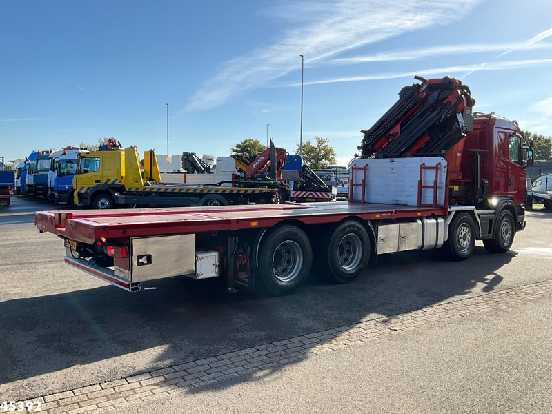 Scania R 124.420 8x4 Palfinger 72 Tonmeter laadkraan + Fly-Jib! - Camion con gru: foto 4 Scania R 124.420 8x4 Palfinger 72 Tonmeter laadkraan + Fly-Jib! - Camion con gru: foto 4