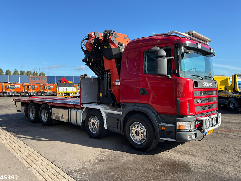 Scania R 124.420 8x4 Palfinger 72 Tonmeter laadkraan + Fly-Jib! - Camion con gru: foto 3 Scania R 124.420 8x4 Palfinger 72 Tonmeter laadkraan + Fly-Jib! - Camion con gru: foto 3