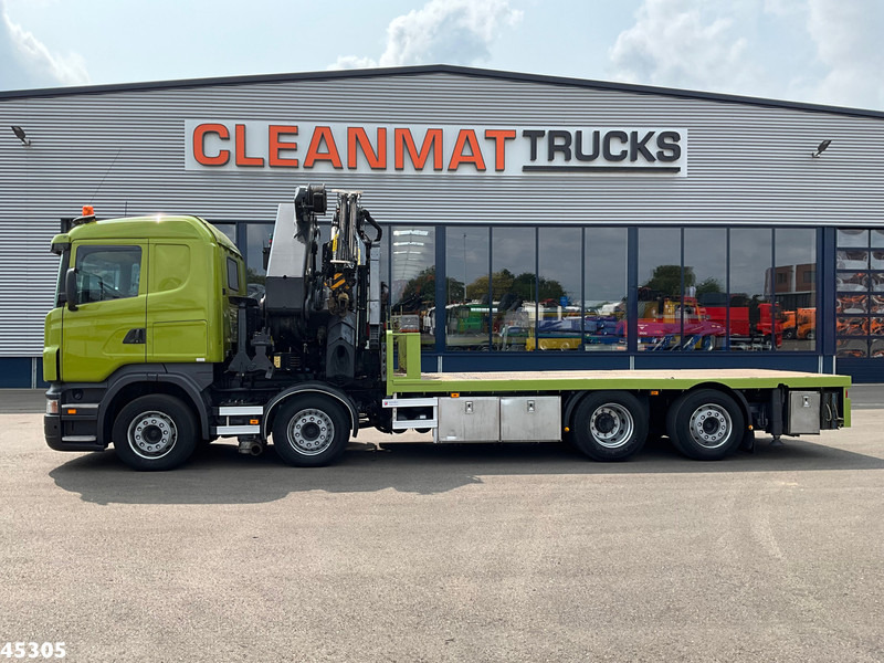 Scania R 420 8x2 manual Palfinger 85 Tonmeter laadkraan + Fly-Jib - Camion con gru: foto 3 Scania R 420 8x2 manual Palfinger 85 Tonmeter laadkraan + Fly-Jib - Camion con gru: foto 3