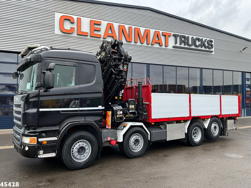 Scania R 480 8x2 Retarder Hiab 47 Tonmeter laadkraan + Fly-Jib! Just 242.931 km! - Camion con gru: foto 2 Scania R 480 8x2 Retarder Hiab 47 Tonmeter laadkraan + Fly-Jib! Just 242.931 km! - Camion con gru: foto 2